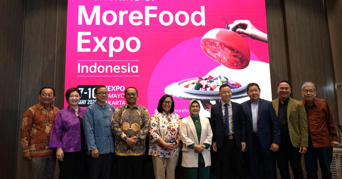 MoreFood Expo 2026 hadir di JIExpo Kemayoran pada 7-10 Mei 2026. [Foto: ist]