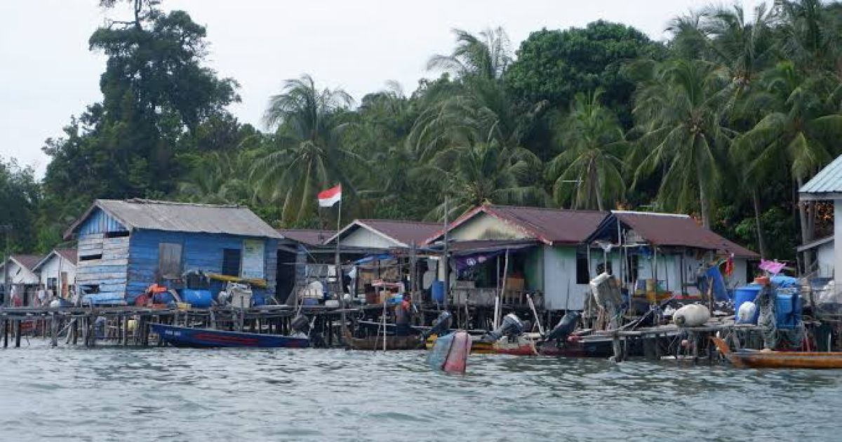 Kampung nelayan,Foto istimewa.