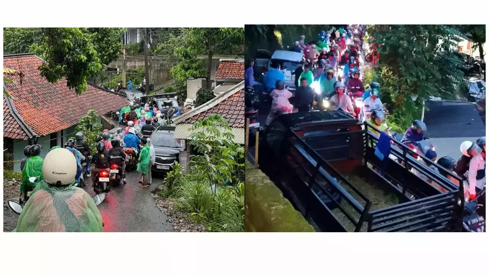 Kemacetan Ekstrem Landa Jalur Wisata Sentul, Libur Panjang Warga Jabar Terganggu