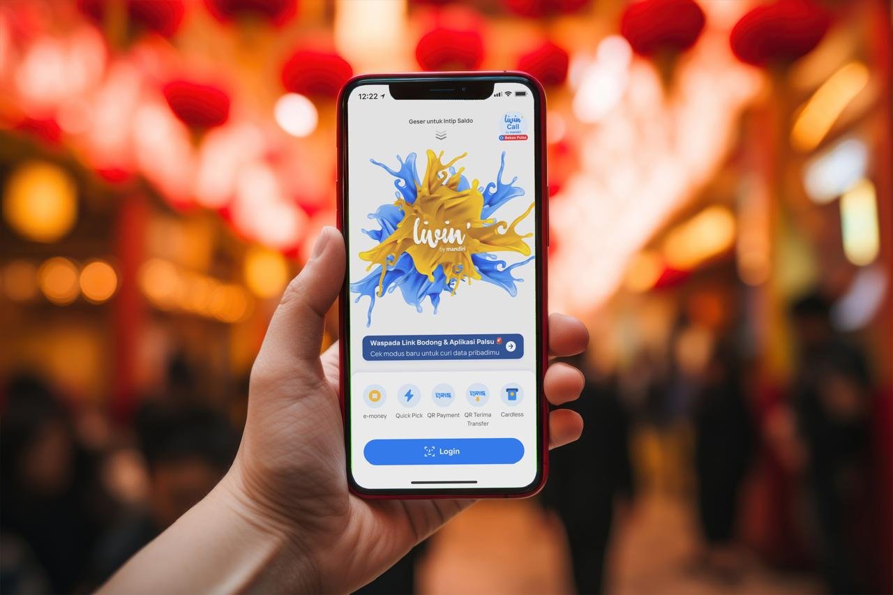 Bank Mandiri memperluas jangkauan layanan QR Antar Negara ke Tiongkok melalui aplikasi Livin’ by Mandiri.