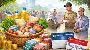 Ilustrasi bansos. Foto: ChatGPT