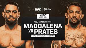 Duel Kelas Welter Memanas: Detail Siaran Langsung UFC Fight Night Maddalena versus Prates