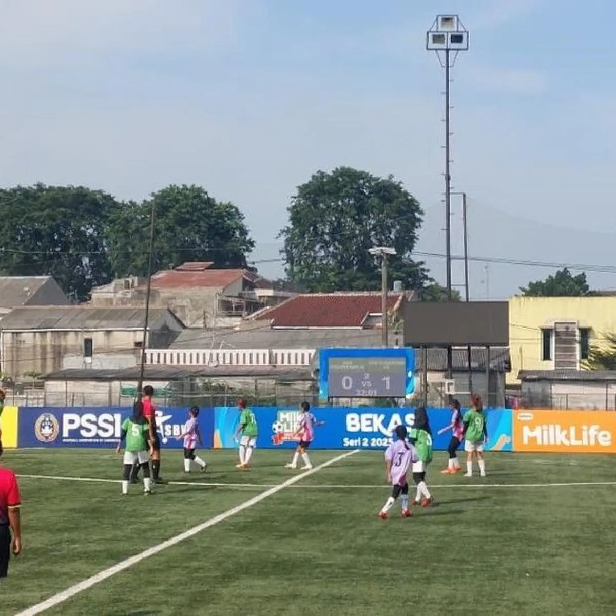 Laga final MLSC Bekasi Seri 2. (Foto: Randy Prasatya/detikSport)