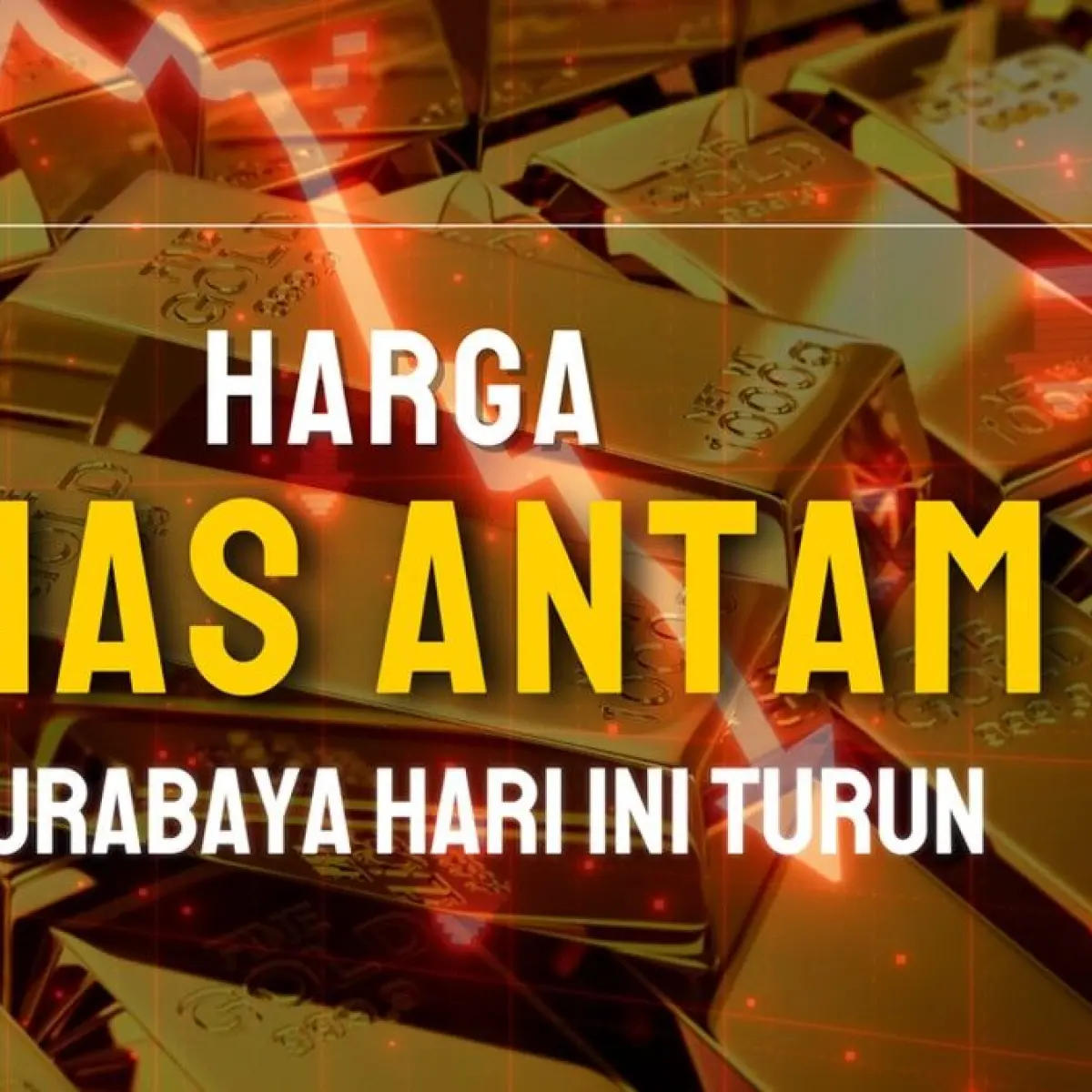 Harga Emas Antam di Surabaya hari ini turun. Foto: Gavriel Rama Evantya/detikJatim