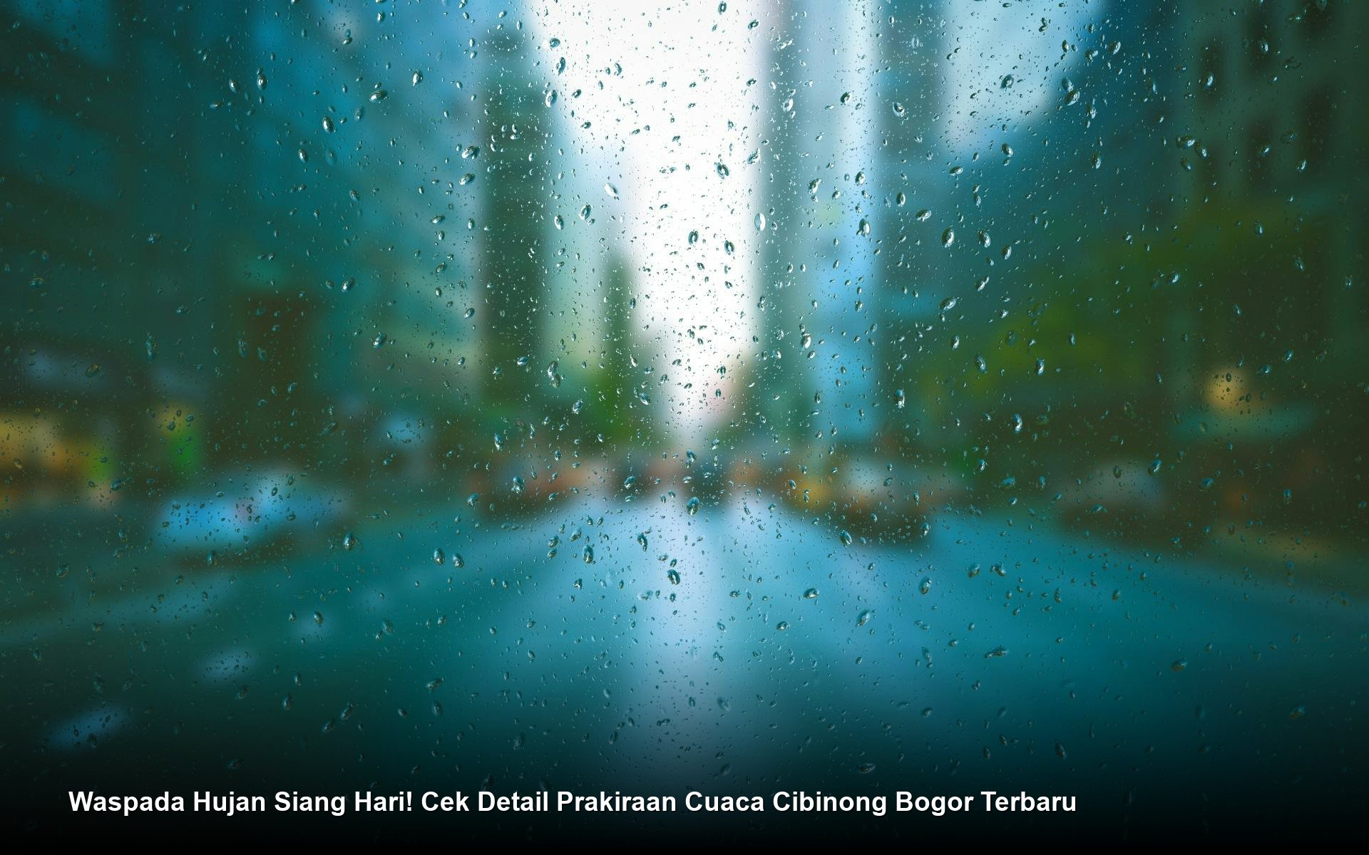 Cuaca Wilayah Kabupaten Bogor dan Sekitarnya