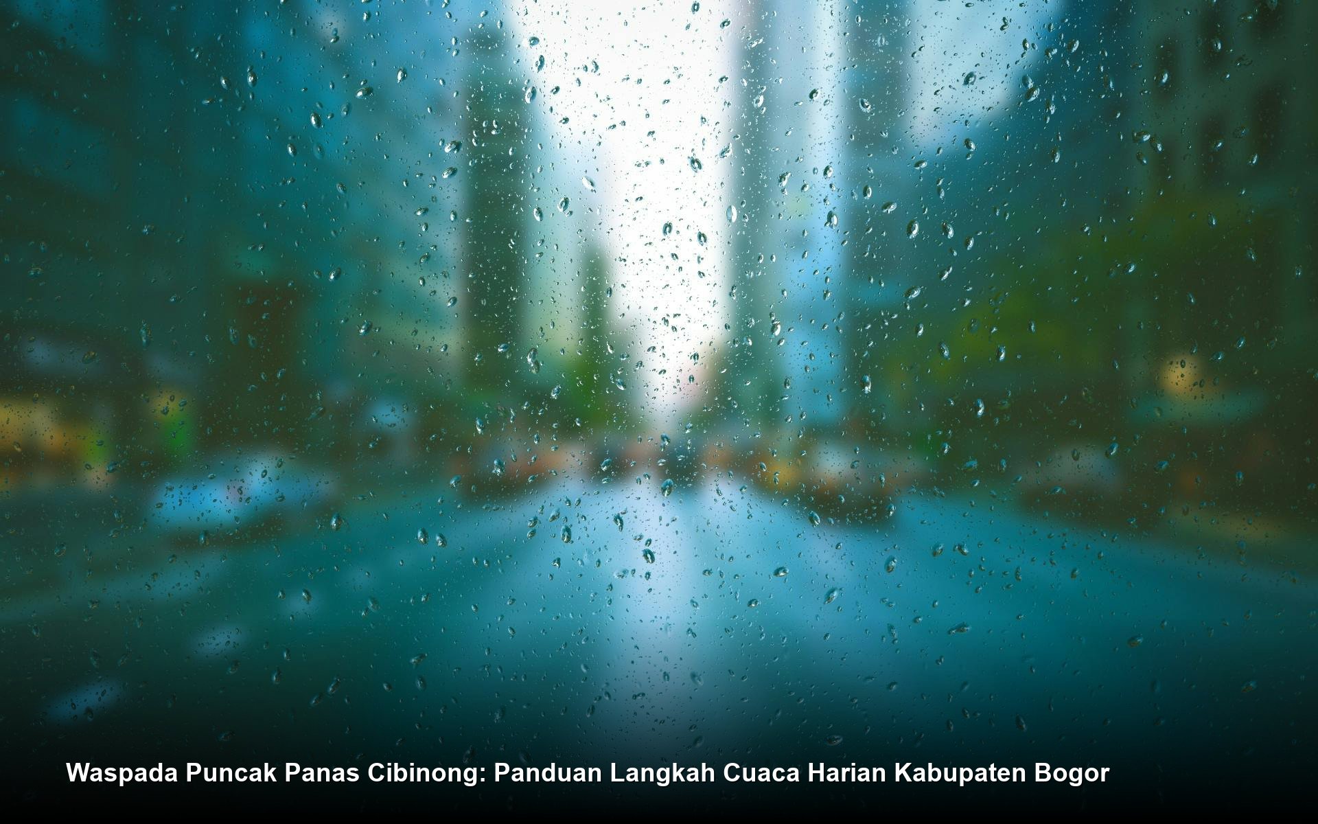 Cuaca Wilayah Kabupaten Bogor dan Sekitarnya