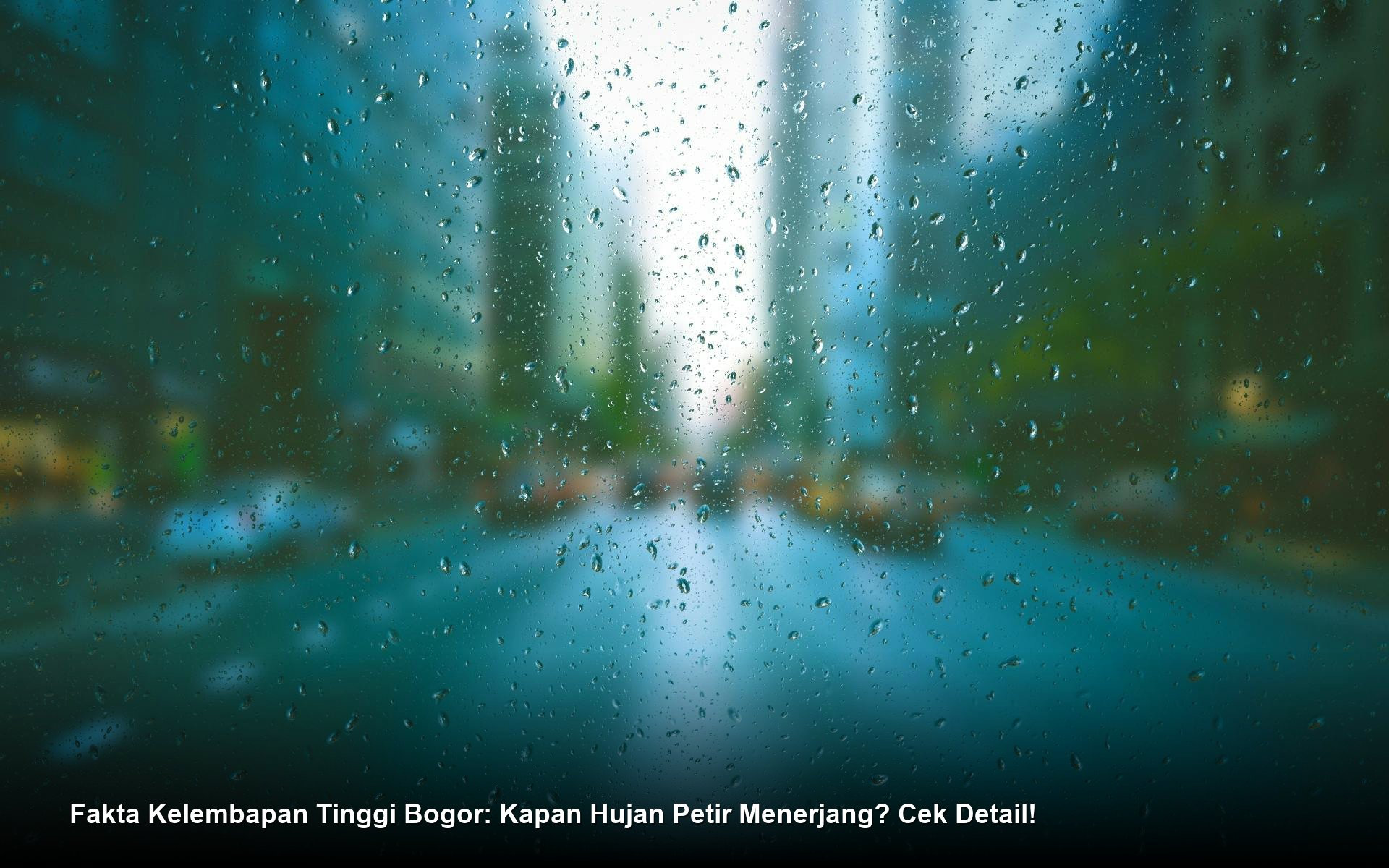 Cuaca Wilayah Kabupaten Bogor dan Sekitarnya