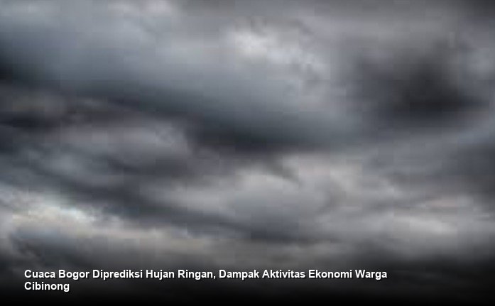 Cuaca Wilayah Kabupaten Bogor dan Sekitarnya