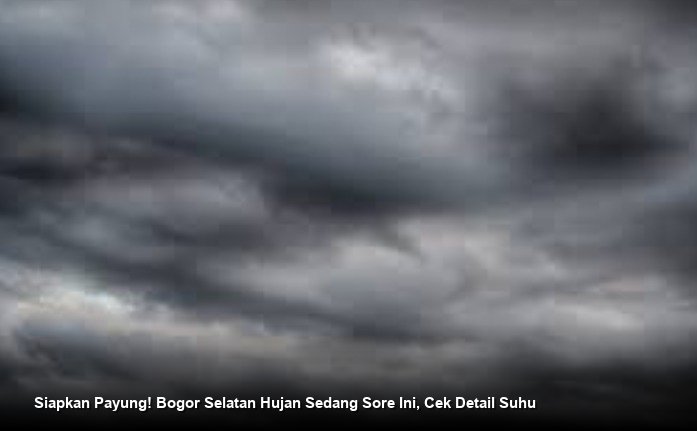 Cuaca Wilayah Kota Bogor dan Sekitarnya