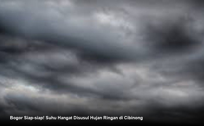 Cuaca Wilayah Kabupaten Bogor dan Sekitarnya