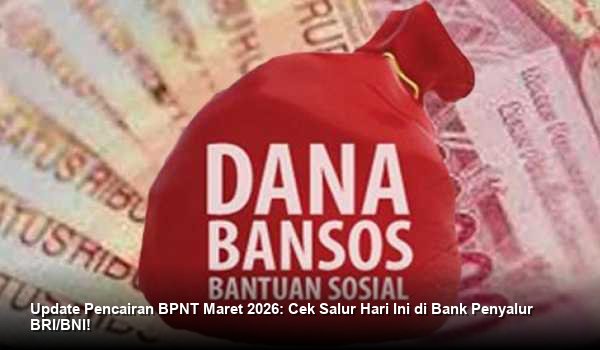 INFO RESMI KEMENSOS - Tampilan layar ponsel yang menampilkan hasil pengecekan status penerima Kartu Sembako BPNT melalui situs resmi Kemensos.