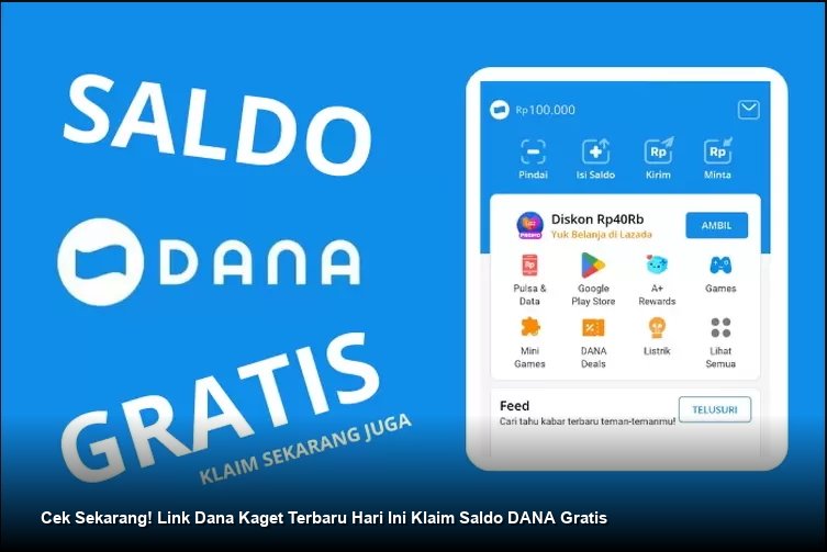 Ilustrasi layar smartphone yang menampilkan aplikasi dompet digital dengan efek koin emas yang bertebaran di sekitarnya.