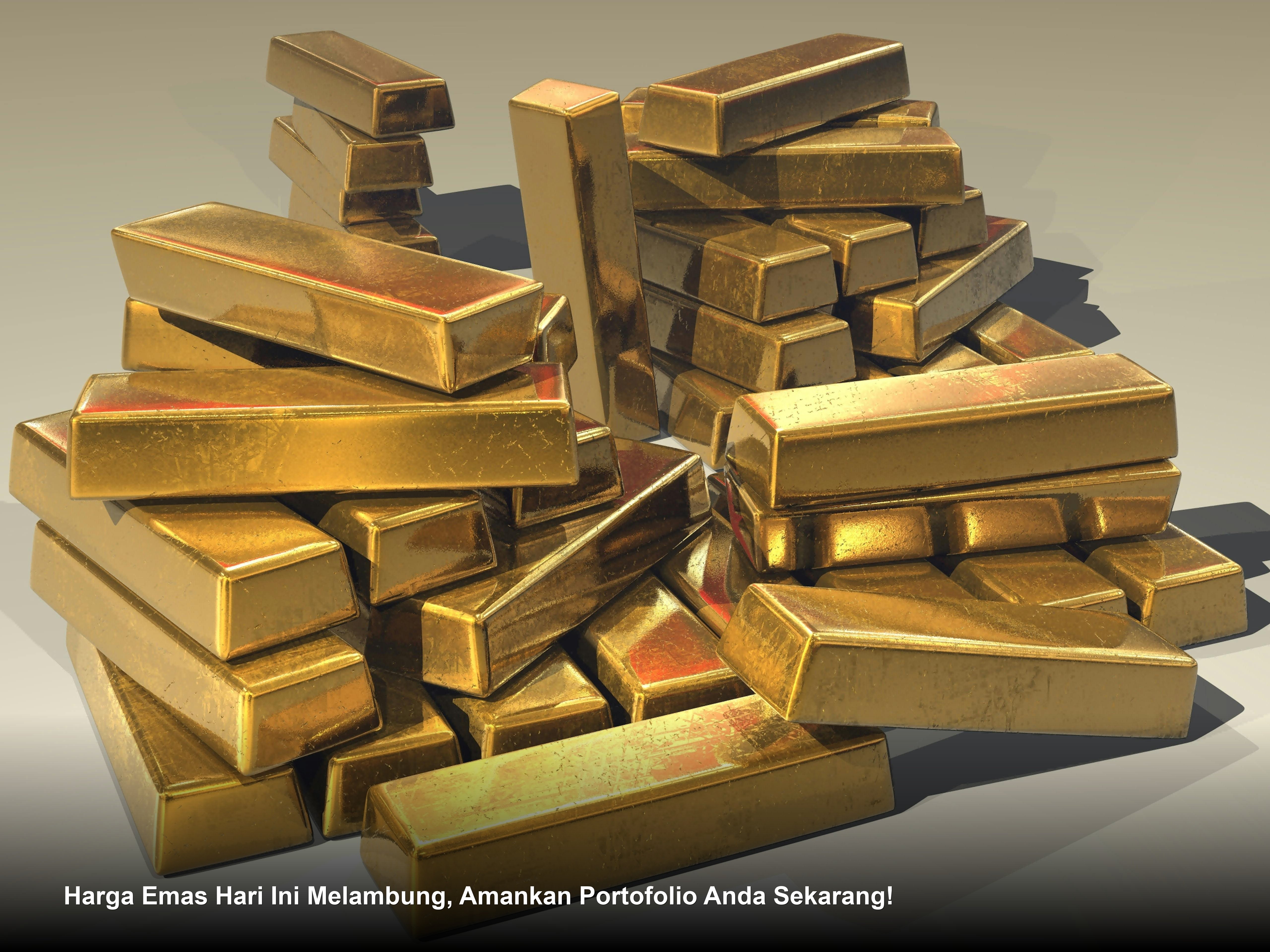 Harga Emas Hari Ini Melambung, Amankan Portofolio Anda Sekarang!