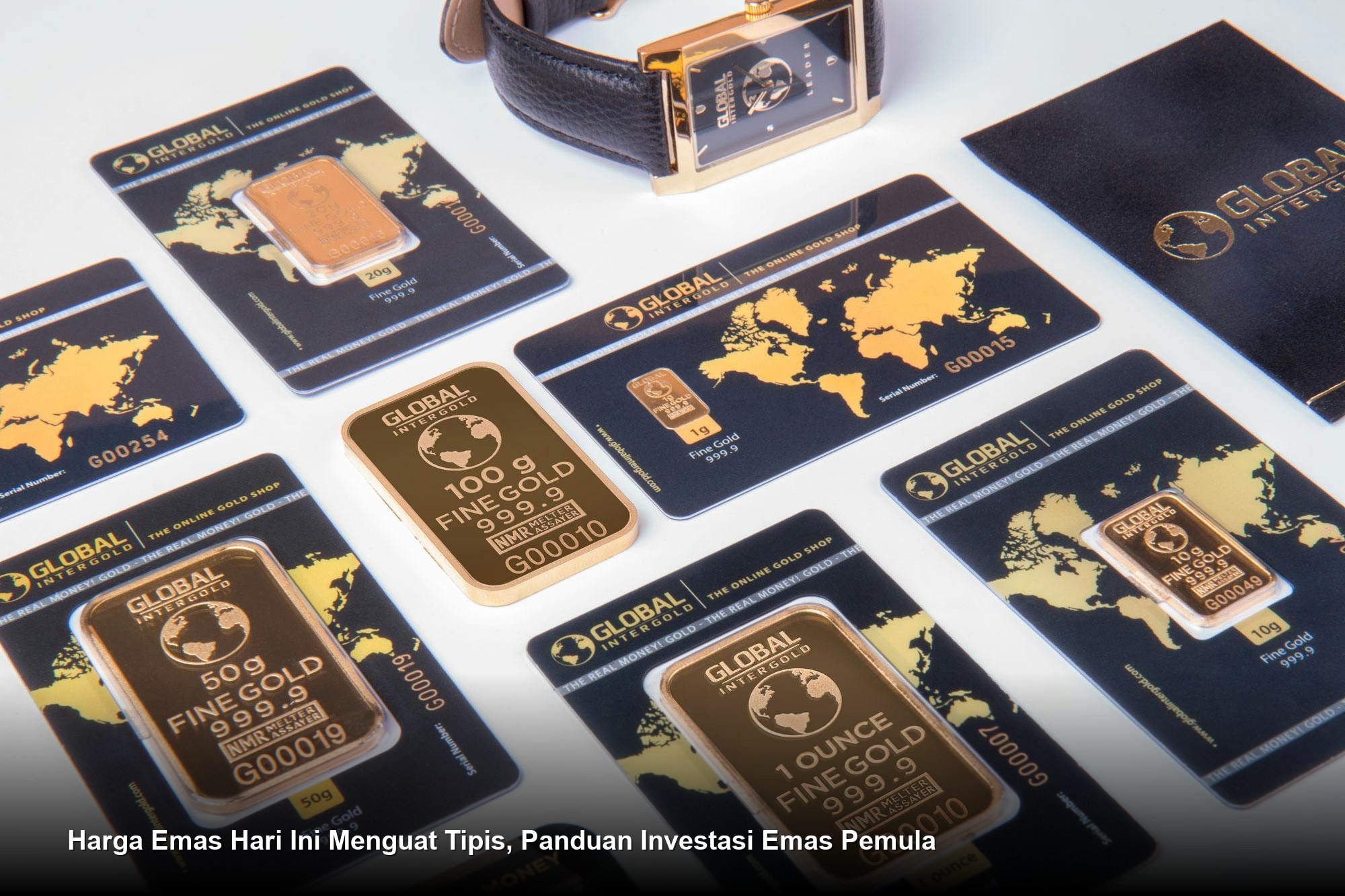 Emas batangan Antam berkilau di atas grafik harga yang menunjukkan tren kenaikan moderat.