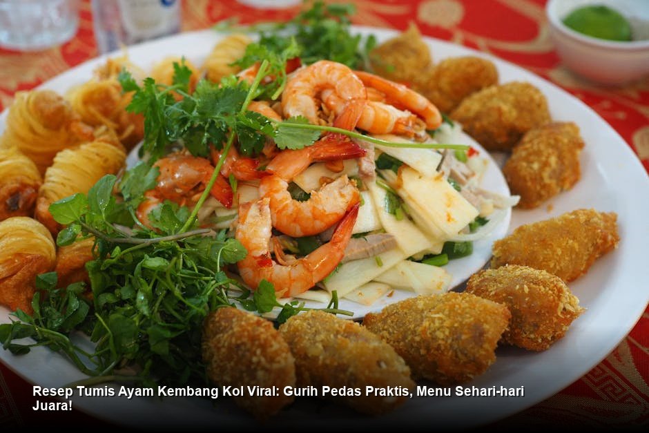 Resep Tumis Ayam Kembang Kol Viral: Gurih Pedas Praktis, Menu Sehari-hari Juara!