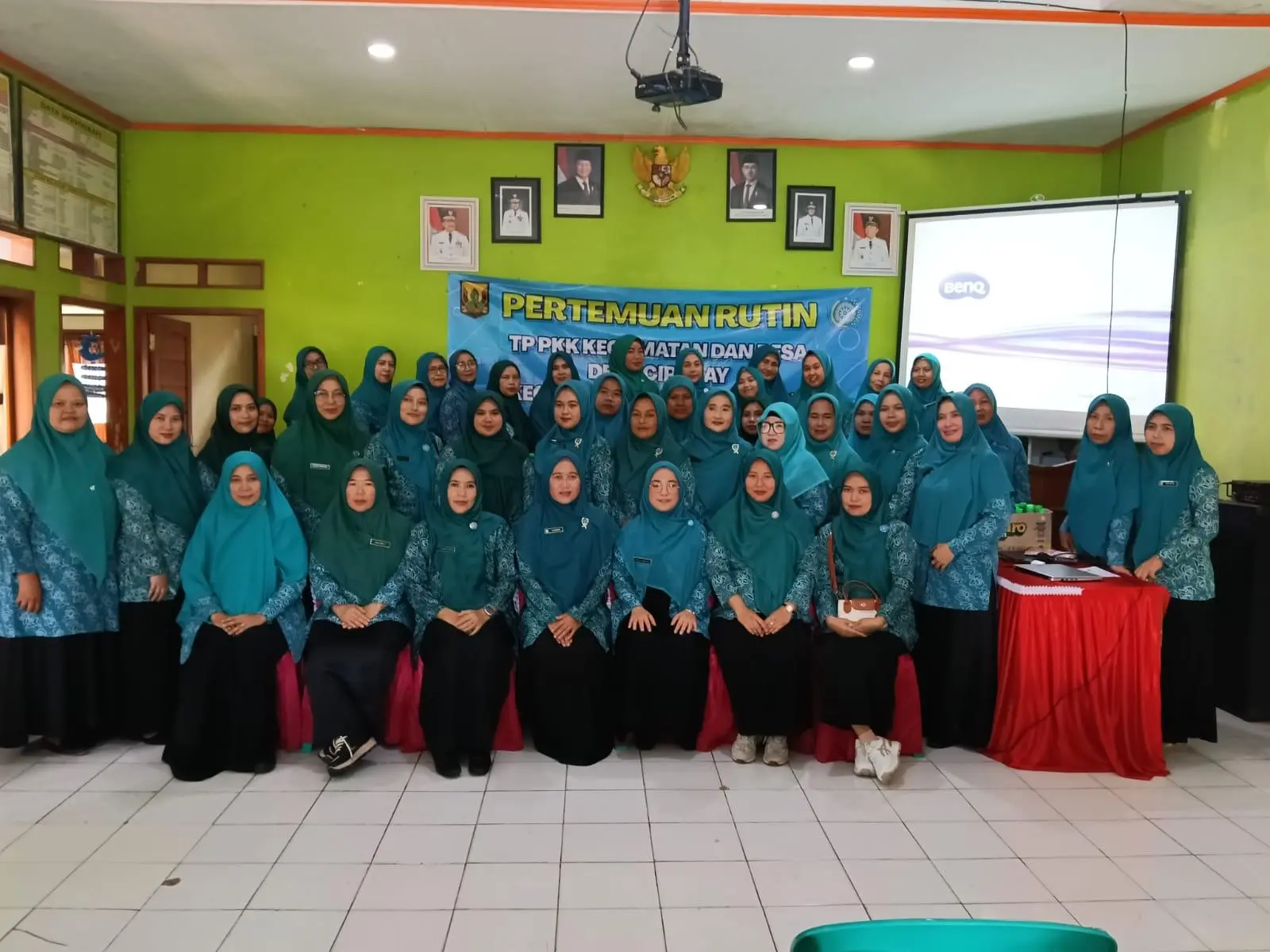 TP PKK Kecamatan Jampangkulon Gelar Diseminasi Transformasi Posyandu 6 Bidang di Desa Ciparay