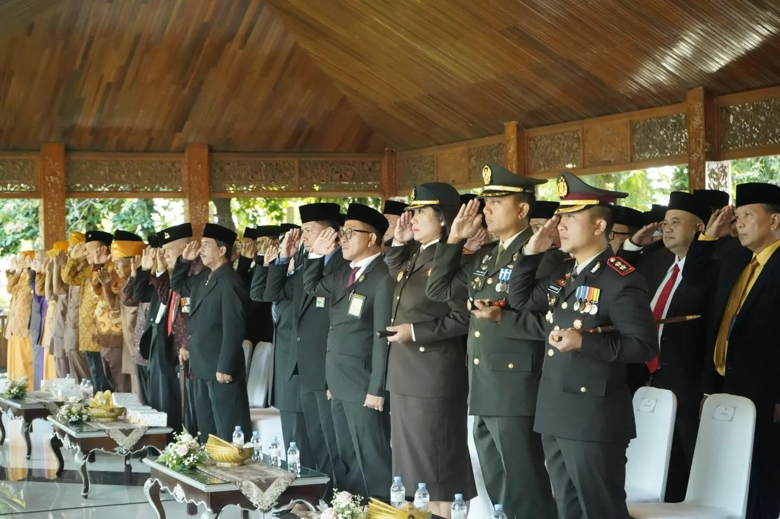 Kapolres Hadiri Upacara Hari Pahlawan Tingkat Kabupaten