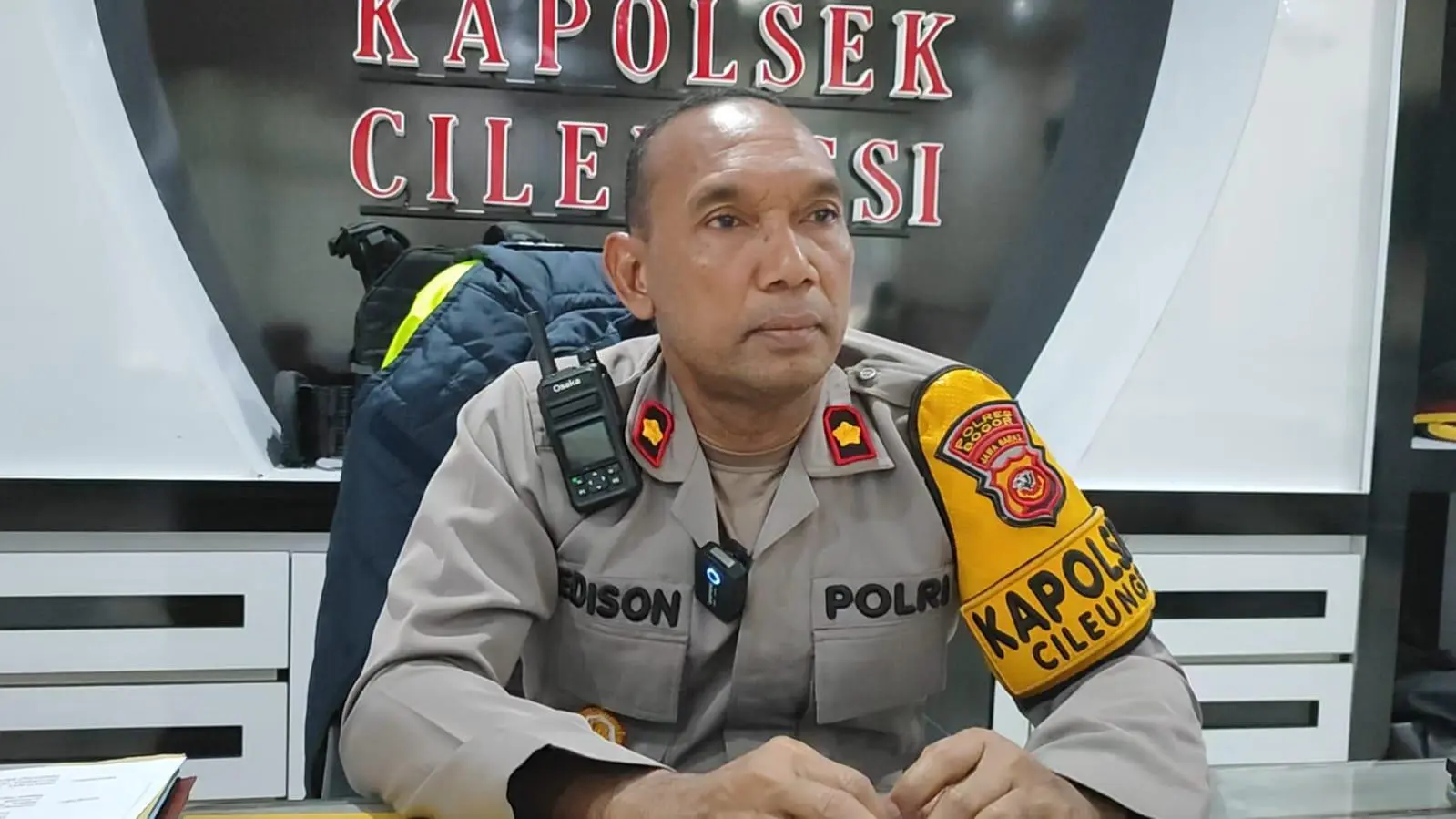 Keributan di Angkringan Cileungsi, Kapolsek Imbau Warga Tak Bertindak Sepihak