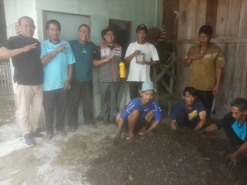 Kelompok Peternakan Domba Menginisiasi Pelatihan Pembuatan Pupuk Kandang 