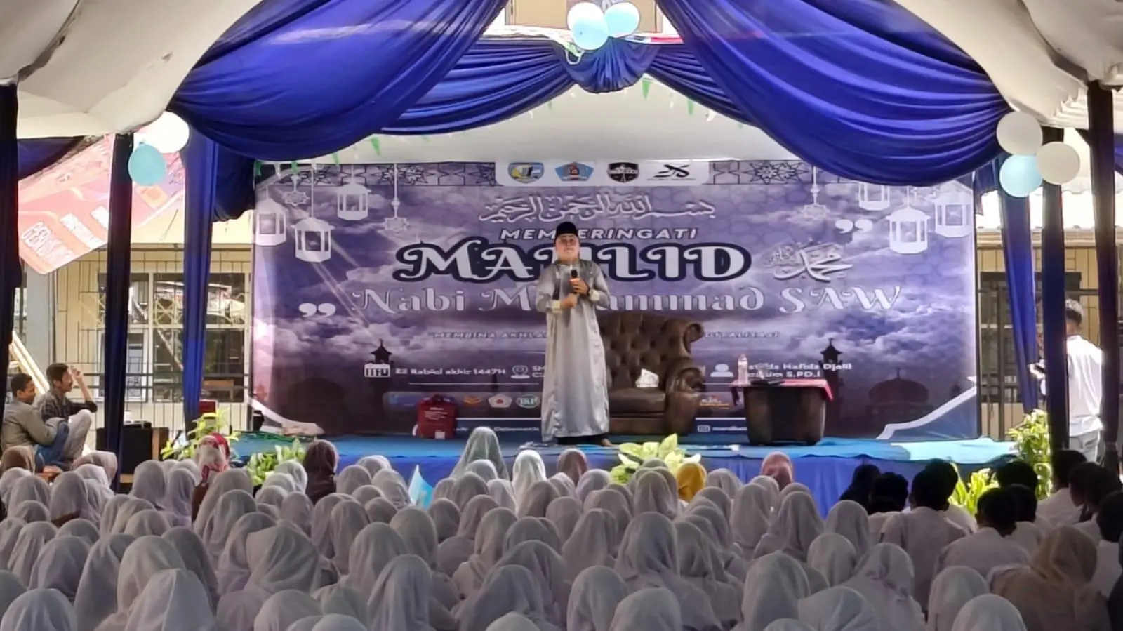 Peranic Hari Kedua Diisi dengan Peringatan Maulid Nabi Muhammad SAW