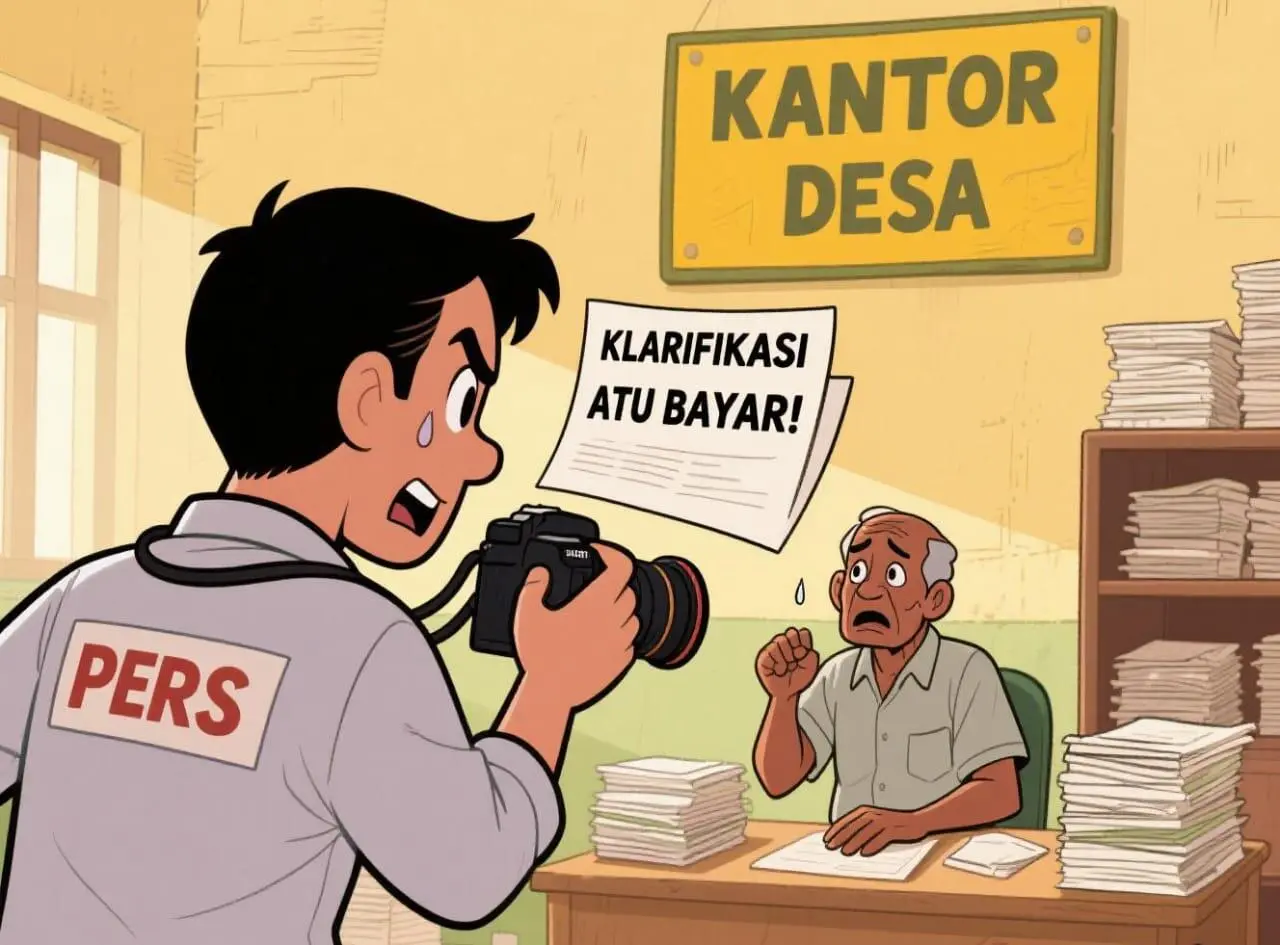 Diduga Lakukan Pemerasan, Oknum Wartawan Dikeluhkan Sejumlah Kepala Desa