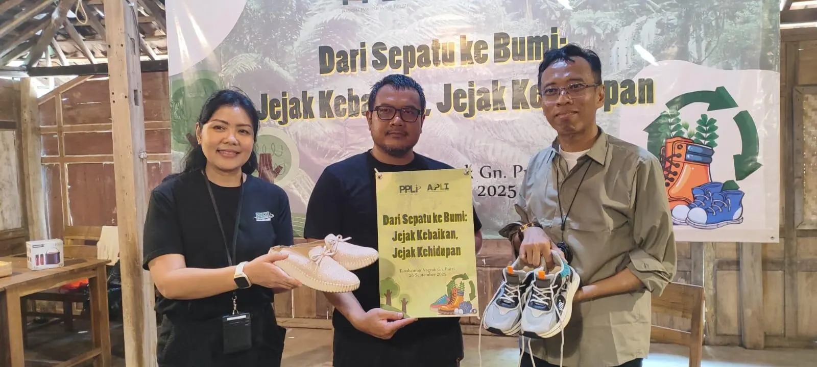 PT PPLI dan AJPLI Gelar Media Gathering & Ngopling “Dari Sepatu ke Bumi: Jejak Kebaikan, Jejak Kehidupan”