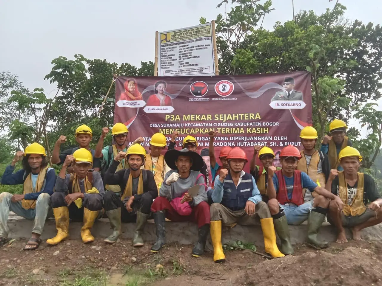 Lewat Aspirasi Bang Adian Napitupulu, Program Irigasi di Kecamatan Cigudeg Serap Hektaran Sawah