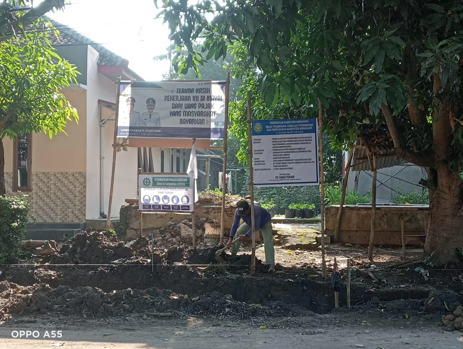 Proyek Drainase Indramayu Disorot: Diduga Langgar Prosedur, K3 Diabaikan!