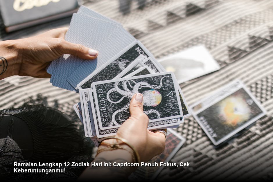 Ramalan Lengkap 12 Zodiak Hari Ini: Capricorn Penuh Fokus, Cek Keberuntunganmu!