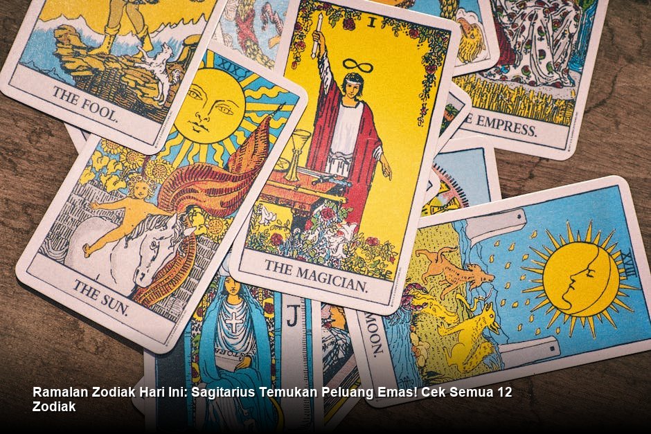 Ramalan Zodiak Hari Ini: Sagitarius Temukan Peluang Emas! Cek Semua 12 Zodiak