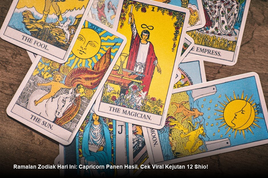 Ramalan Zodiak Hari Ini: Capricorn Panen Hasil, Cek Viral Kejutan 12 Shio!