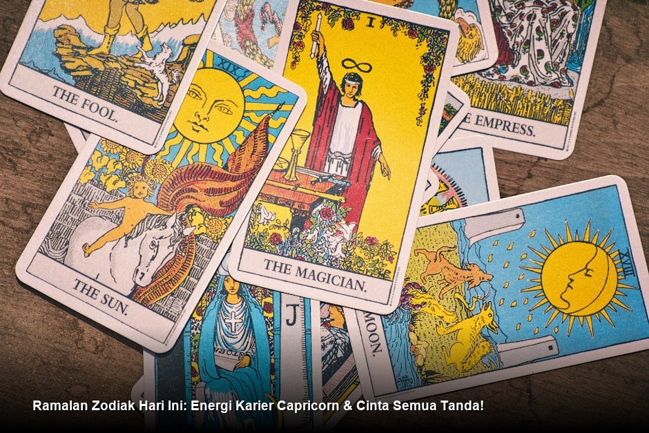 Ramalan Zodiak Hari Ini: Energi Karier Capricorn & Cinta Semua Tanda!