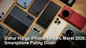 Tampilan elegan dari iPhone terbaru dengan bingkai logam polesan dan modul kamera yang menonjol, difoto dengan pencahayaan studio yang tajam.