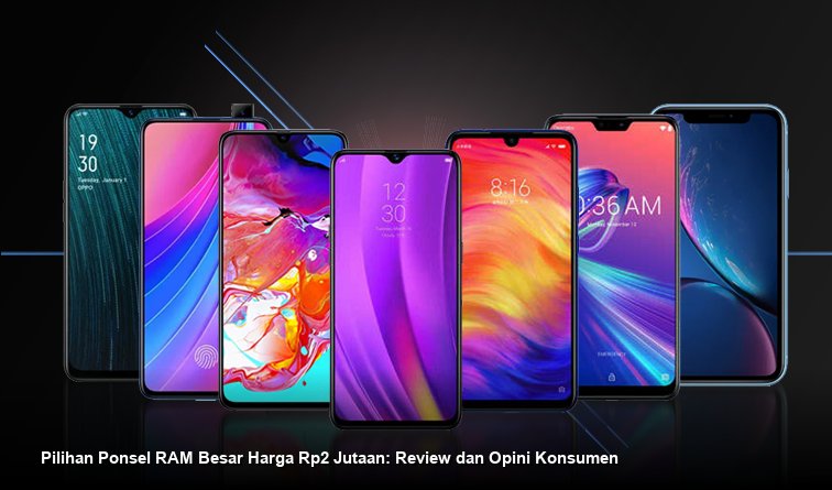 Tiga smartphone modern dengan tampilan layar menyala diletakkan berdampingan di atas meja.
