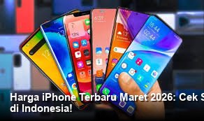 Tampilan elegan iPhone terbaru dengan bingkai baja tahan karat yang mengkilap di atas meja kaca studio foto.
