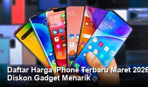 Foto iPhone 17 Pro Max berwarna Titanium Silver yang elegan bersandar di atas meja marmer putih dengan pencahayaan studio yang lembut.